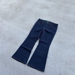 Ralph Lauren Dark Blue Flare Jeans